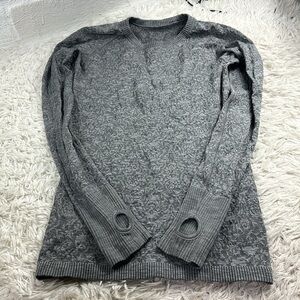 Lululemon Rest less Pullover Heathered Slate